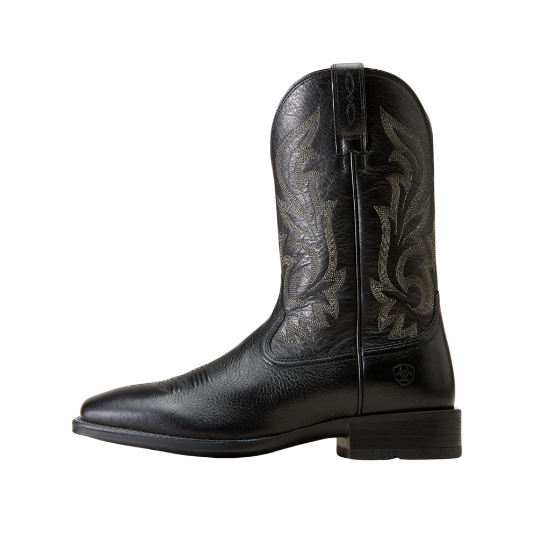 Ariat Men's Black Deertan Slim Zip Ultra Western Boot