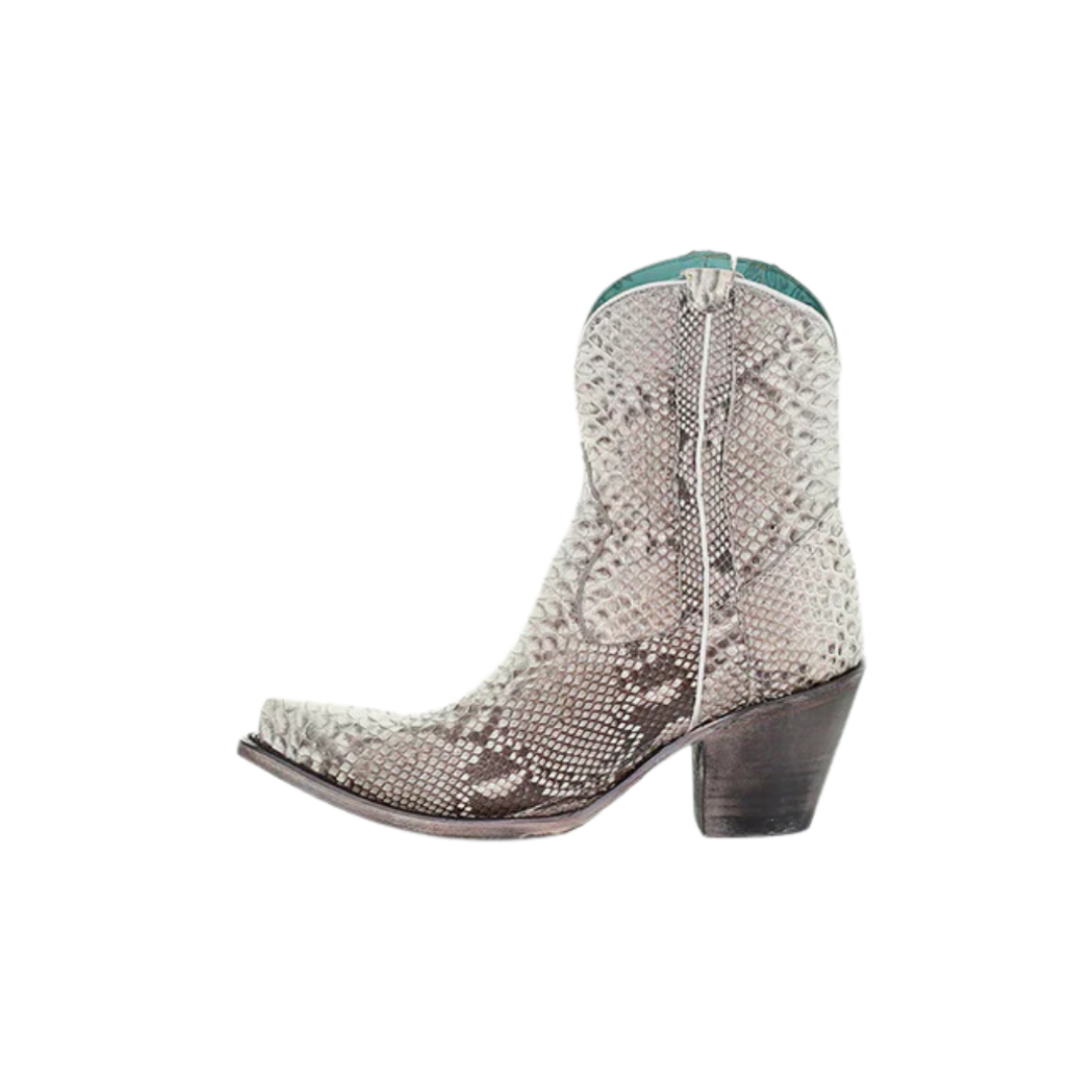 Python Boots Ankle Authentic Western Style: Corral Python Ankle Boots