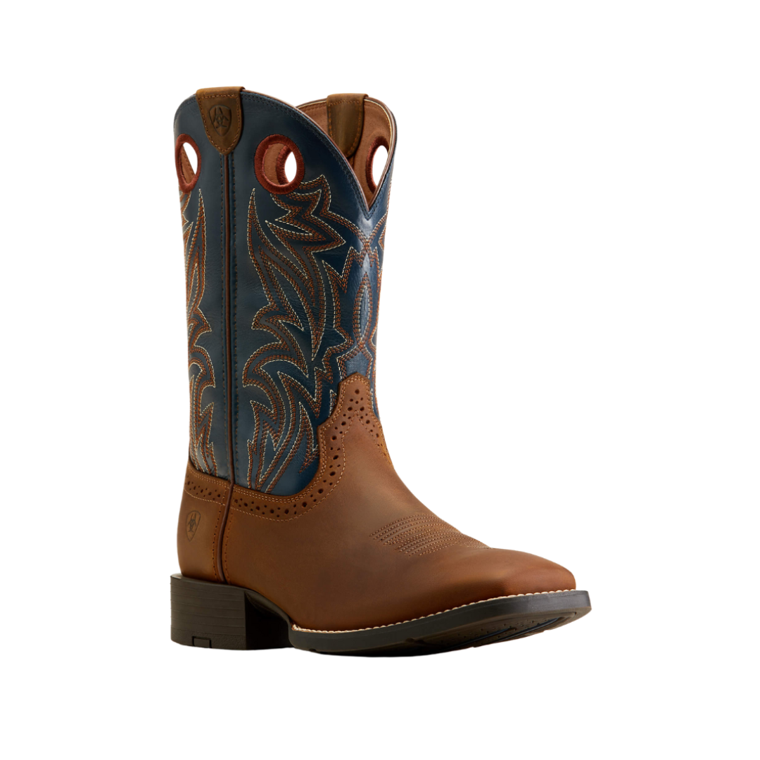 Ariat Men's Sport Sidebet Distressed Brown Boots