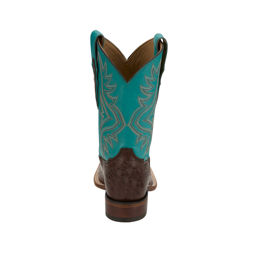 Tony Lama Men's Kango Smooth Ostrich Brown Boots