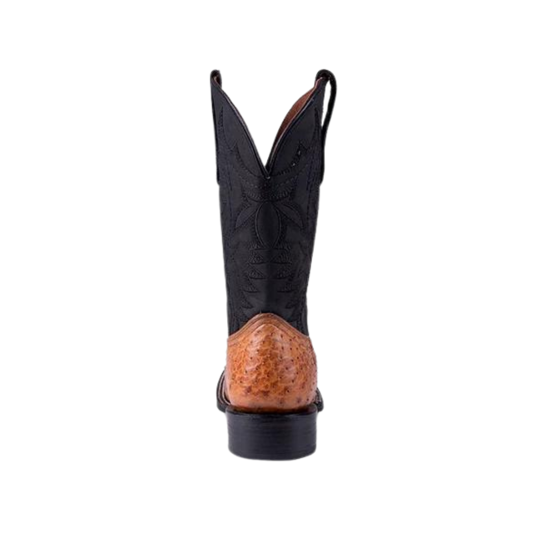 Corral Men's Ostrich Square Toe Tan Western Boots