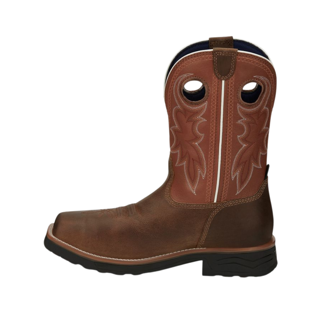 Tony Lama Men's Fireball Composite Toe Work Tan Boots