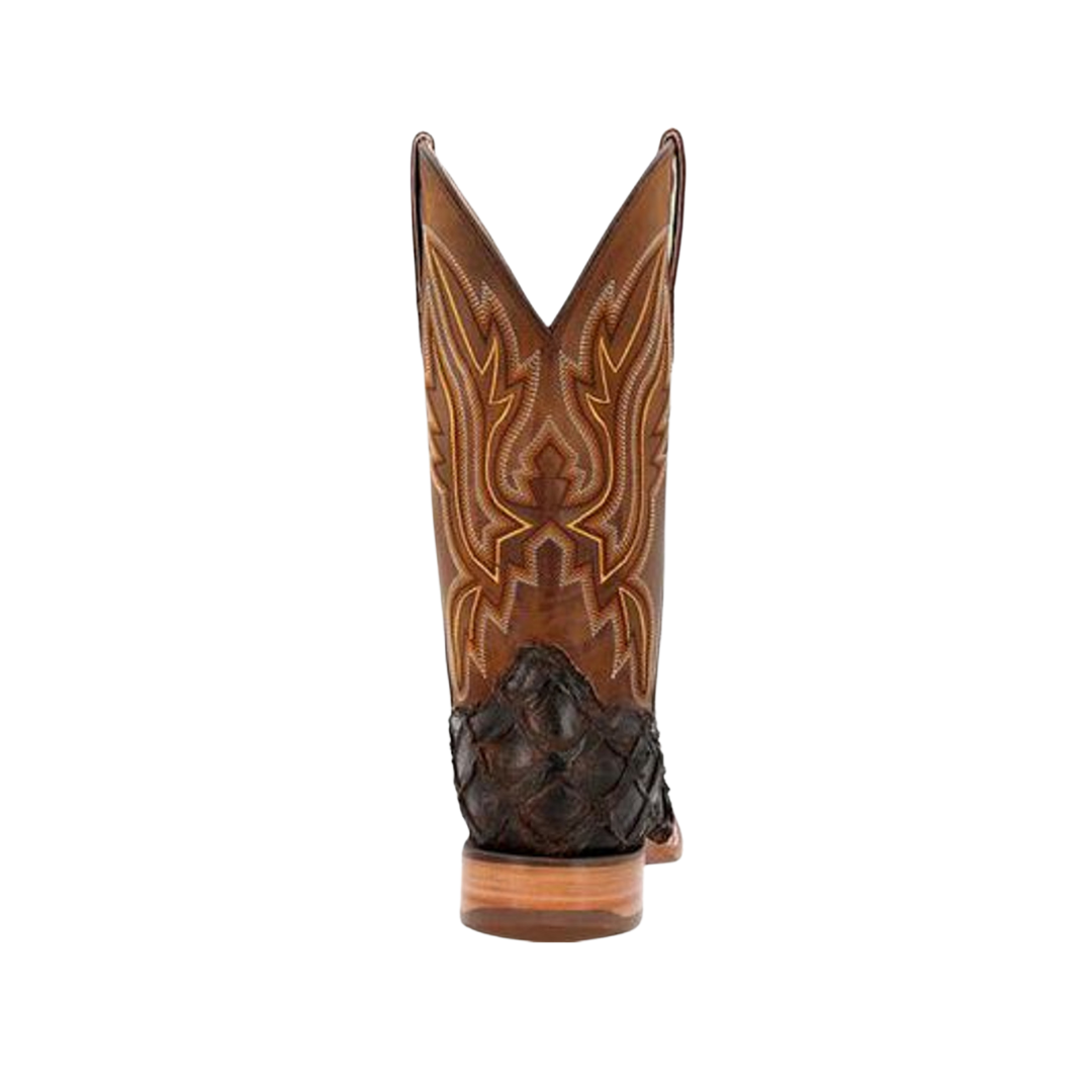 Rocky Boot Durango Premium Exotics Men's Dark Brown Pirarucu Boot
