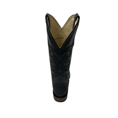 Pecos Bill Women's Shaved Stingray Black Boots