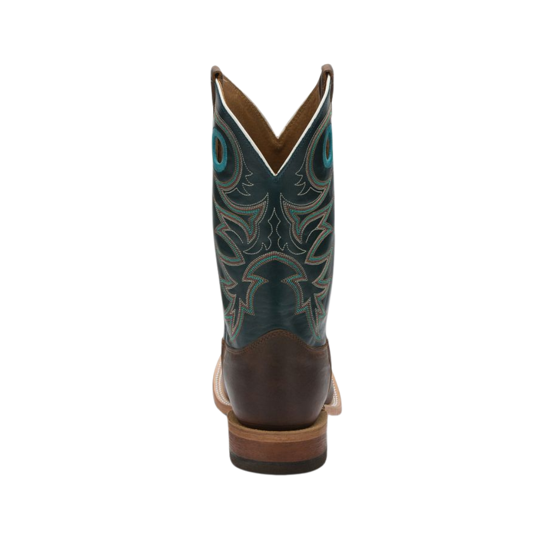 Justin Men's Rough Rider Copper Brown Boots