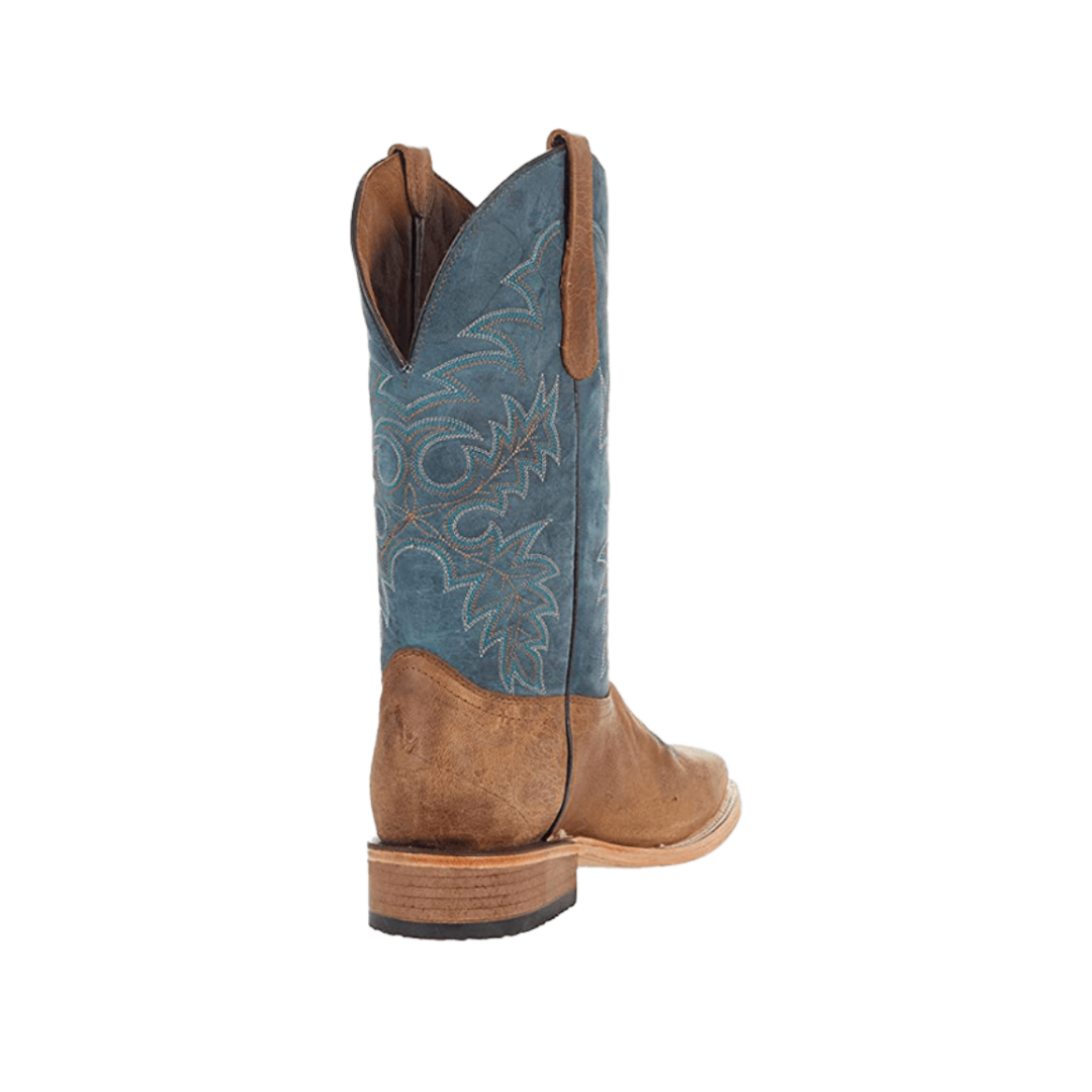 Corral Boots Women's Tan Blue Embroidered Boot