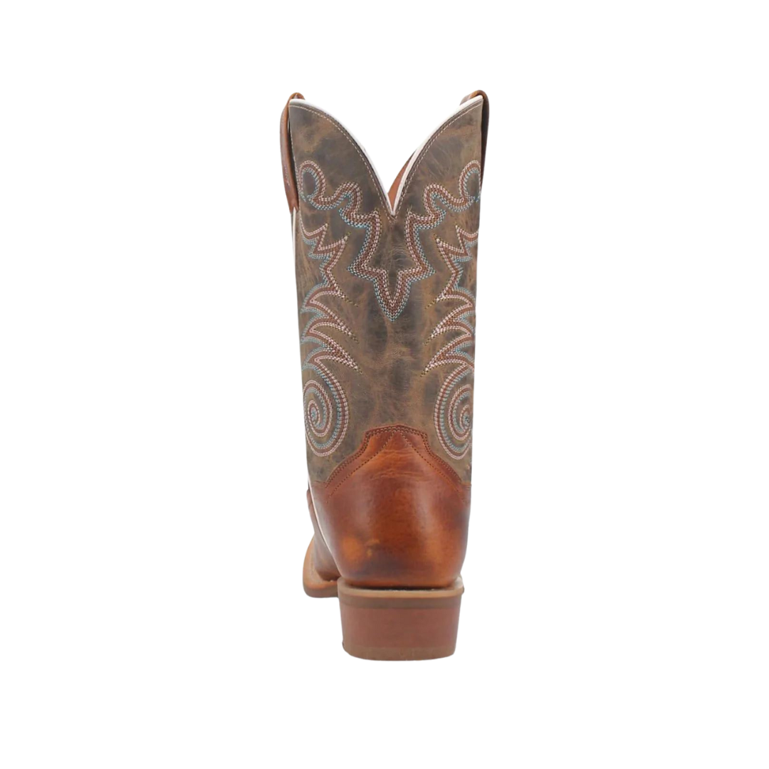 Dan Post Men's Honey Leather Square Toe Boot