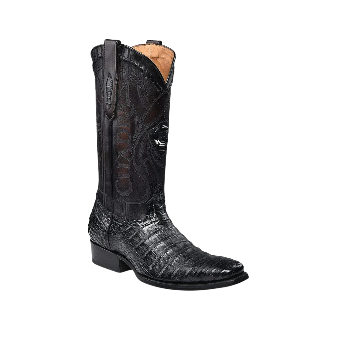 Cuadra Men's Brava Spirit Black Caiman Boot