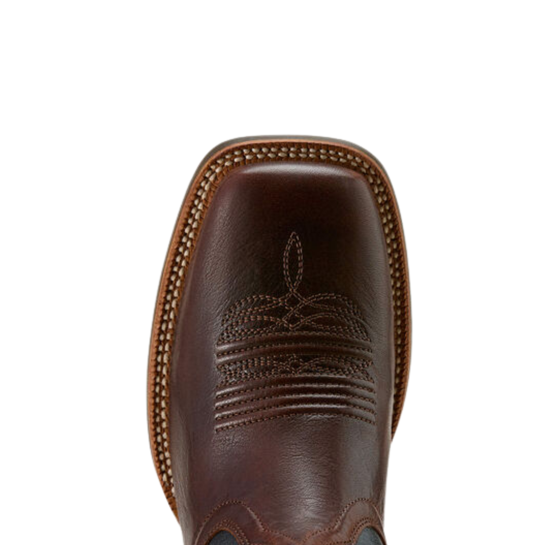 Ariat Men's Showdown Western Expresso Textured Blue Boots