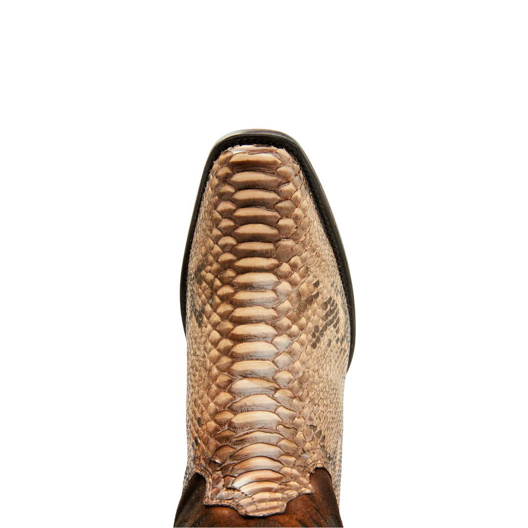 Corral Men's Python Embroidered Brown Boots