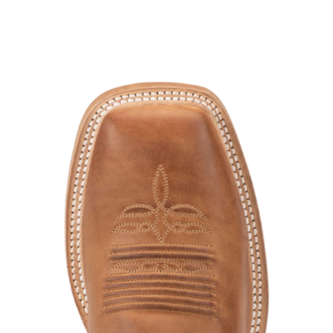 Justin Men's Bent Rail Austin Distressed Cognac Boots