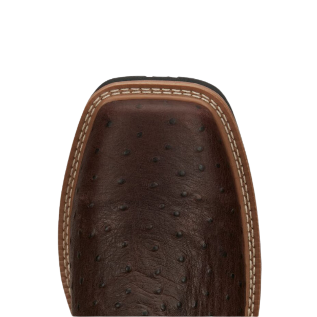 Justin Men's Derrickman 12" Waterproof Work Brown Boots