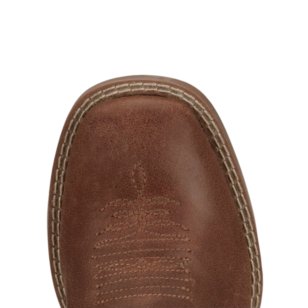 Justin Youth Boy's Canter Junior Amber Brown Boot's