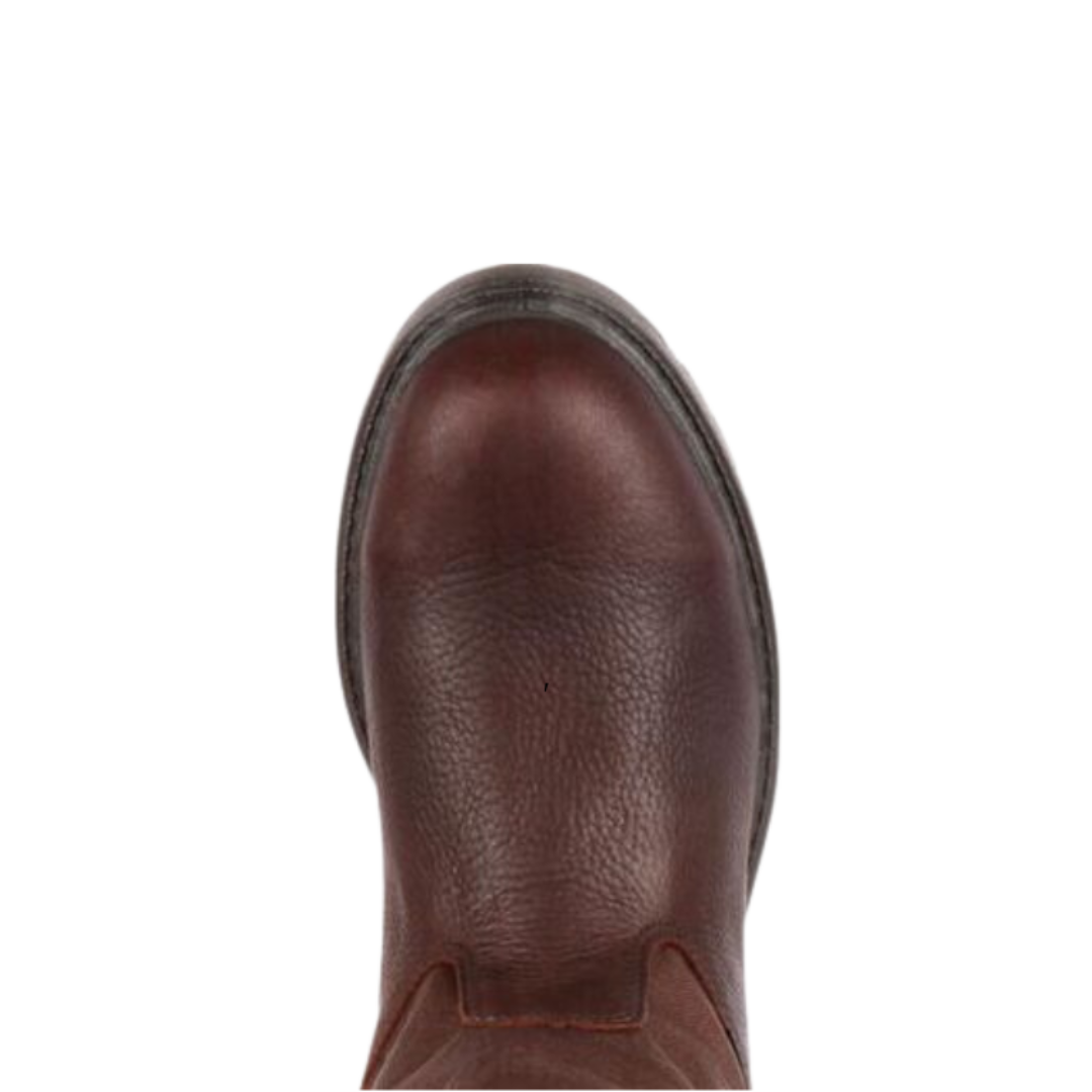 Rocky Boot Men's Georgia Homeland Steel Toe WP Wellington Brown Boots