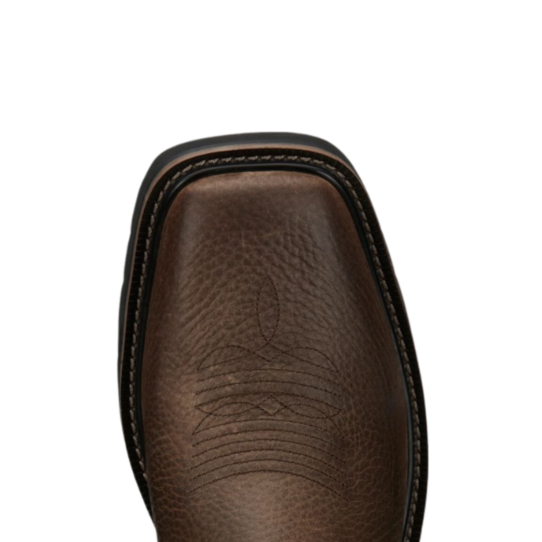 Justin Men's Electrical Hazard Steel Work Toe Brown Boots