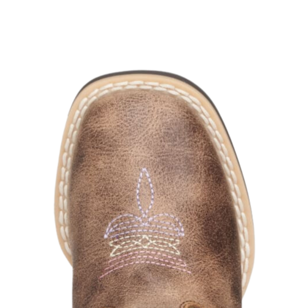 Twister Toddler Girl's Western Hannah Brown Boots