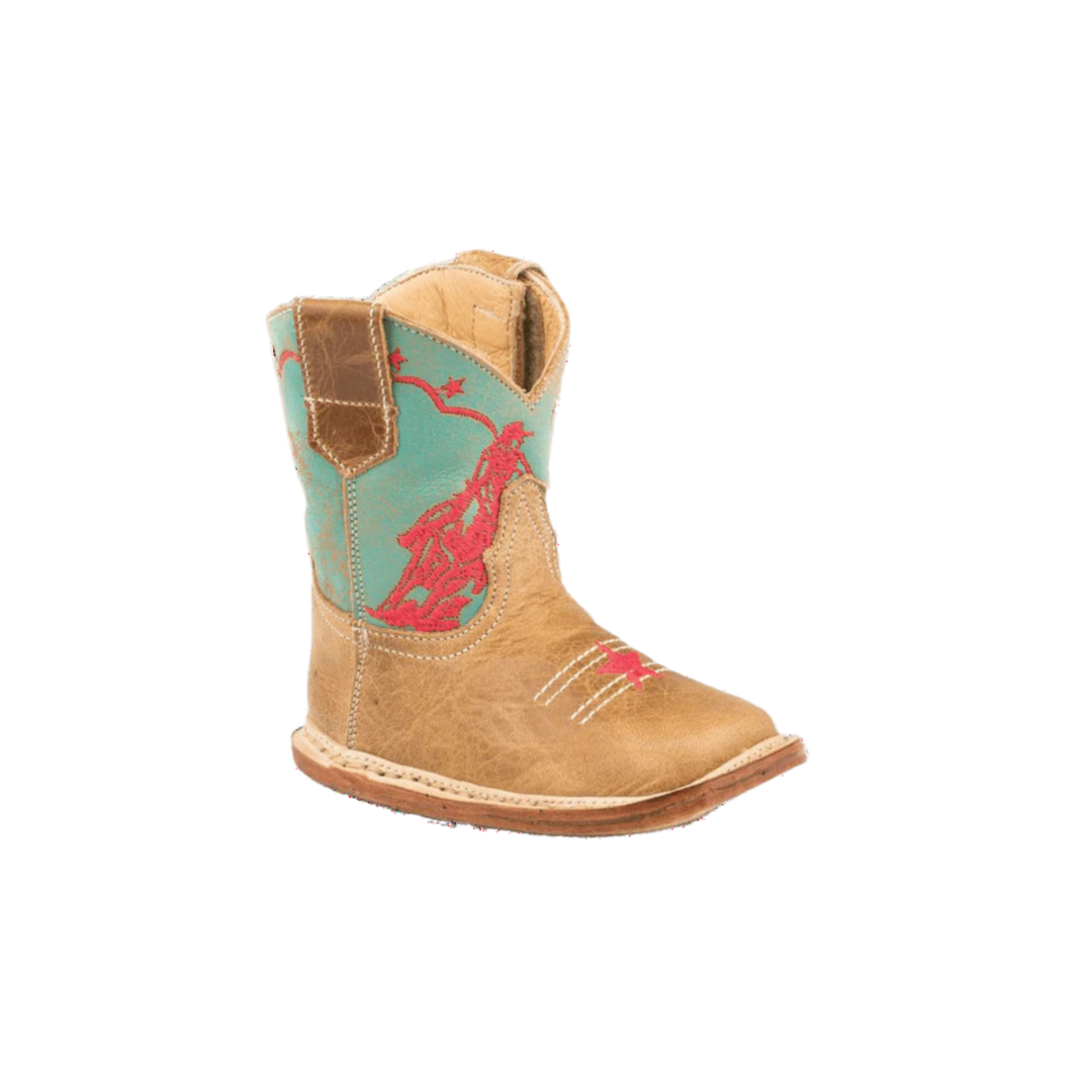 Roper Footwear Infant Girl's Cowboy Light Brown Boots