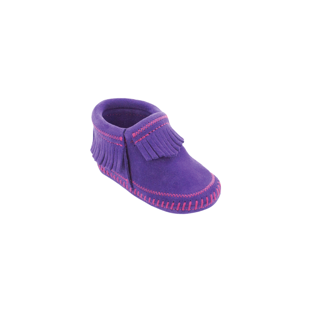 Minnetonka Infants Girl's Riley Purple Bootie