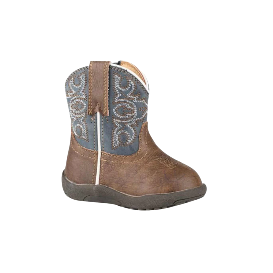 Roper Infant Boy's Cowbabies Ainsley Brown Boots