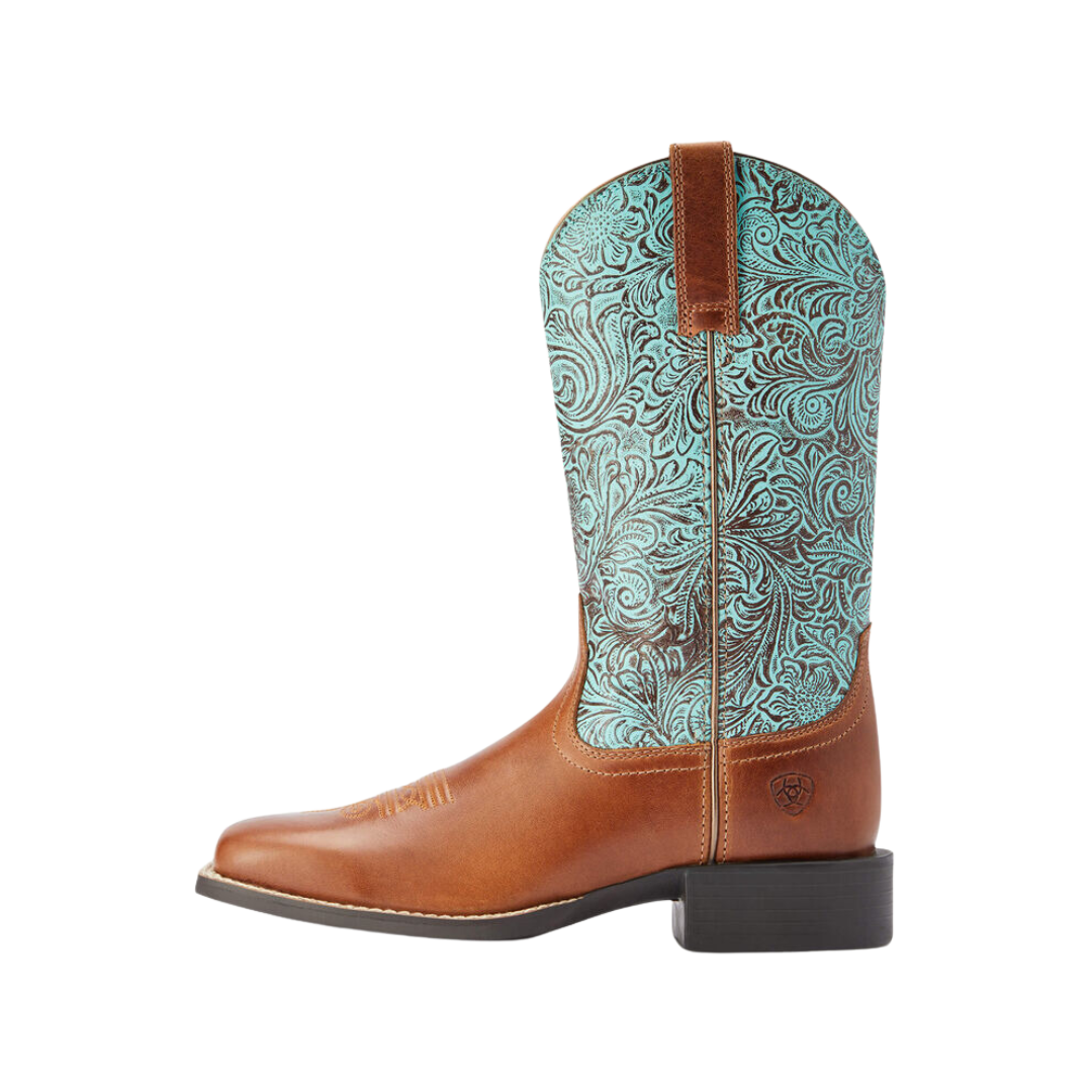 Ariat Women's Bedouin Round Up Cowboy Brown Boots