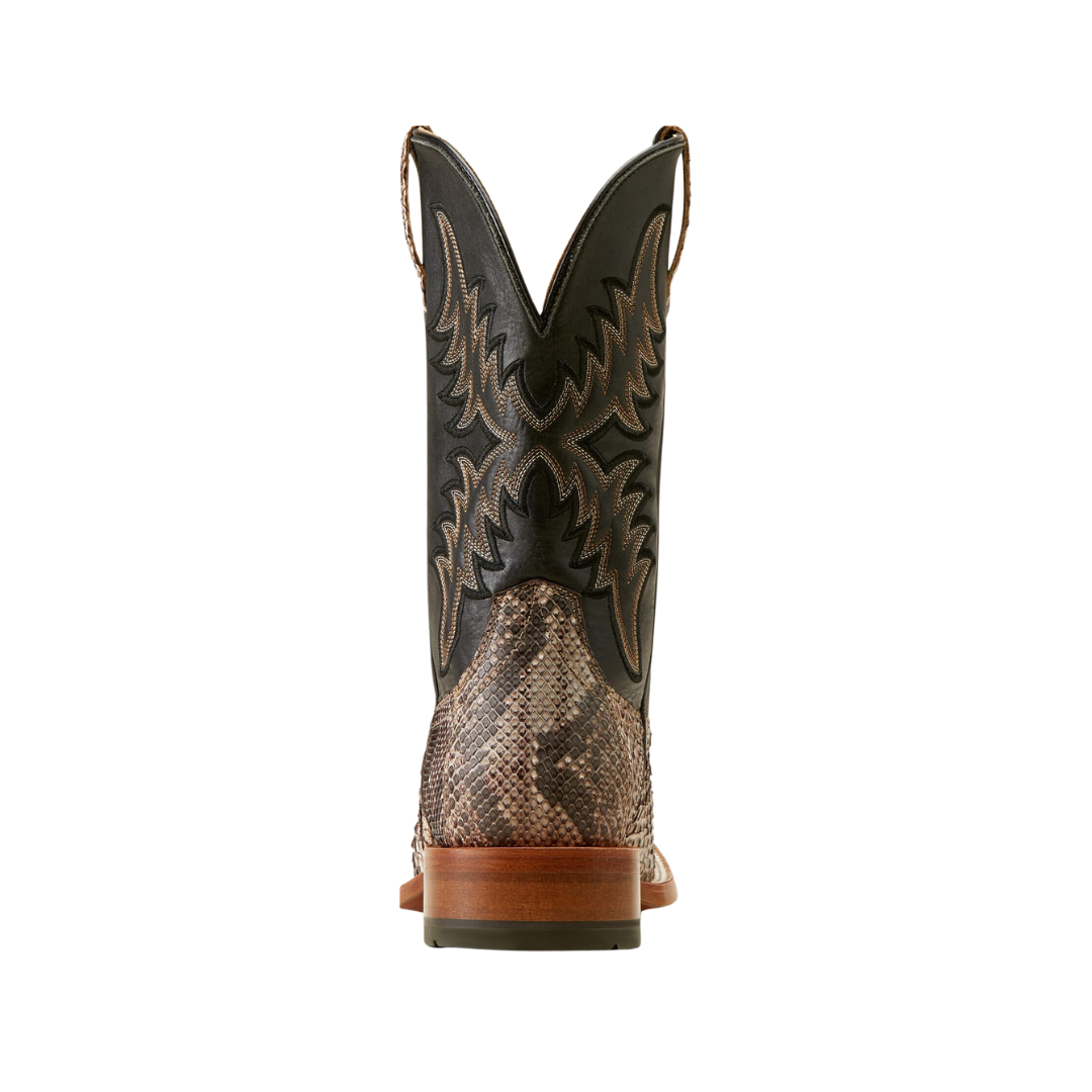 Ariat Men's Dry Gulch Cowboy Tan Python Boots - Quality Western Footwear
