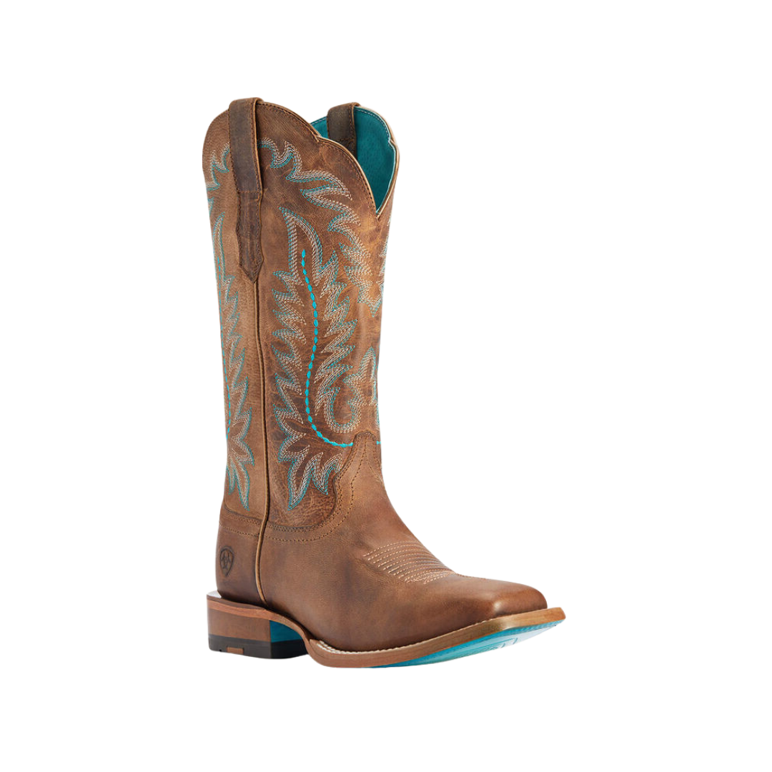 Ariat Women's Frontier Tilly Western Rodeo Tan Boot