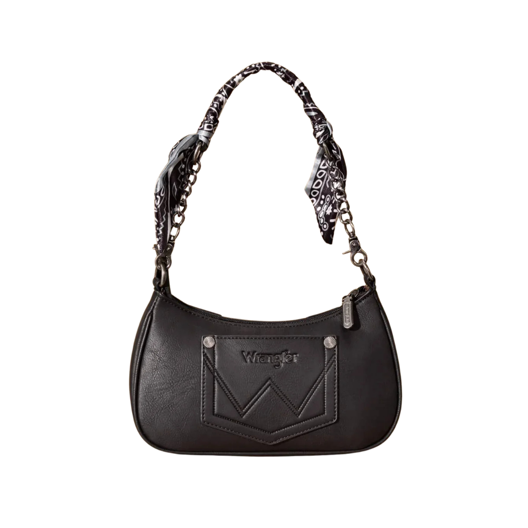 Wrangler Women's Black Desert Paisley Shoulder Bag