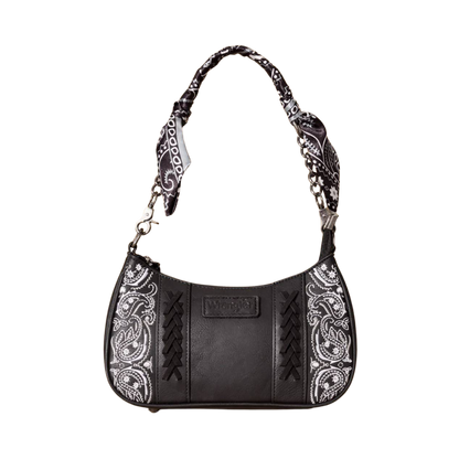 Wrangler Women's Black Desert Paisley Shoulder Bag