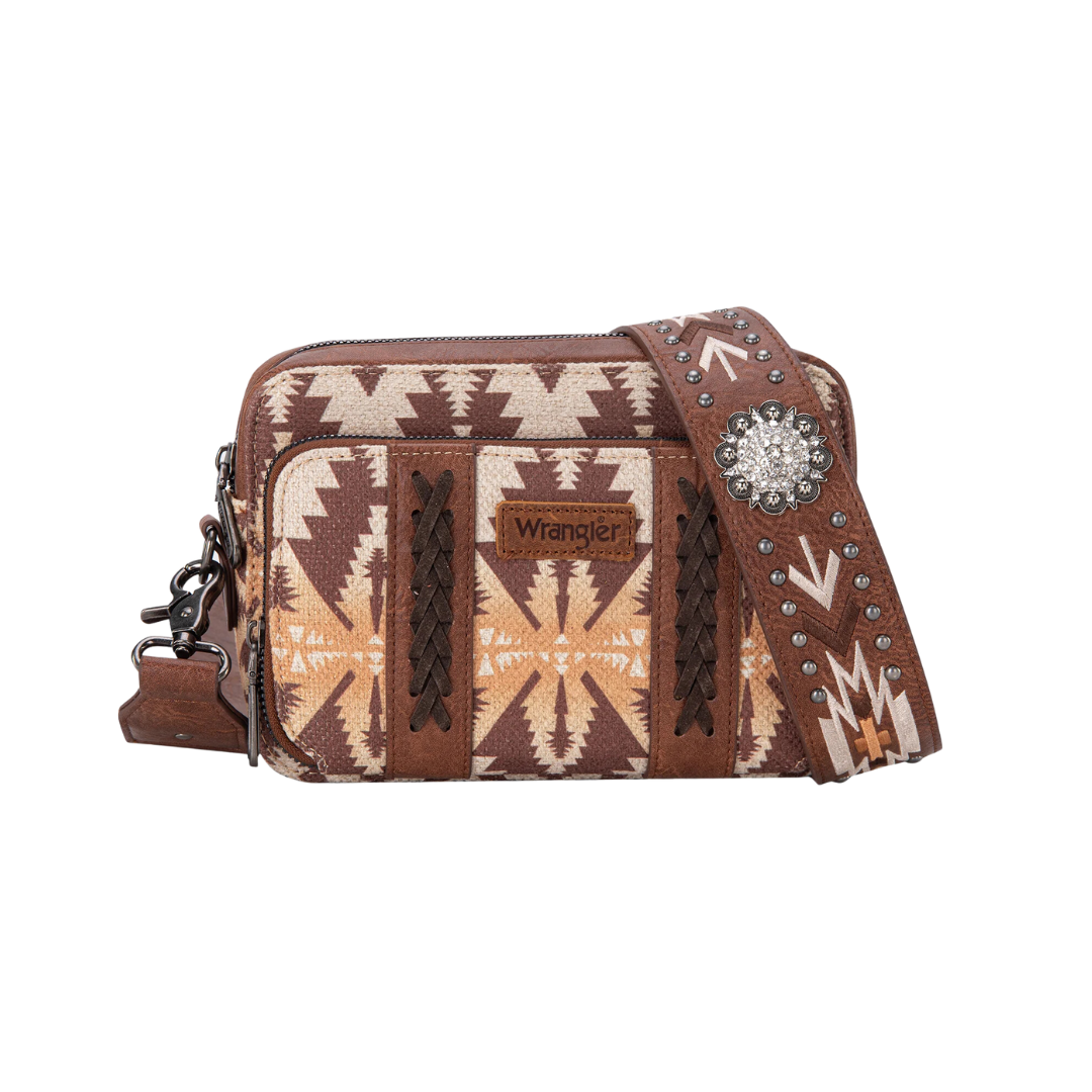 Wrangler Women's Purse Light Coffee Crossbody