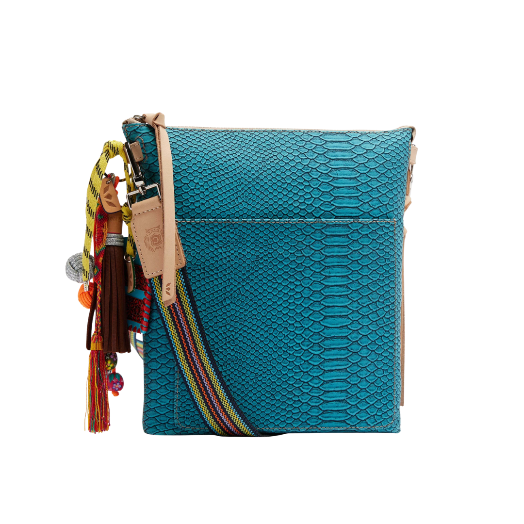 Consuela Women's Indy Tour Turquoise Crossbody