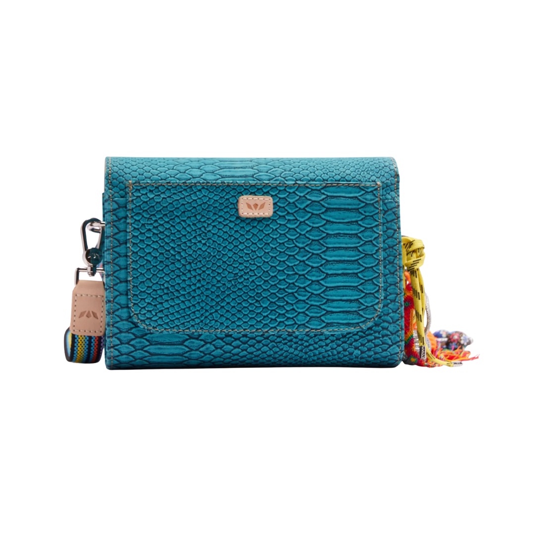 Consuela Women's Indy On the Town Turquoise Crossbody Bag