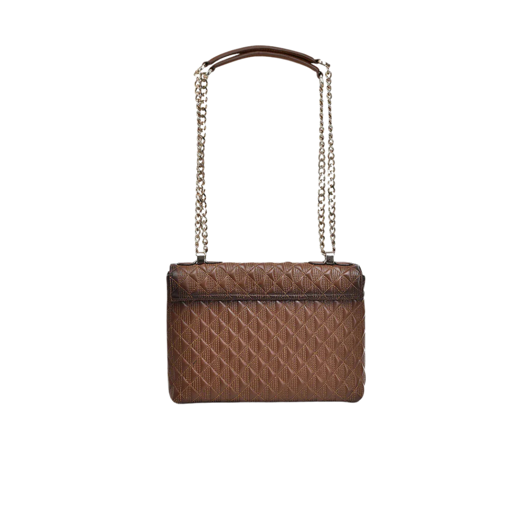 Cuadra Women's Cowhide Crystal Brown Crossbody