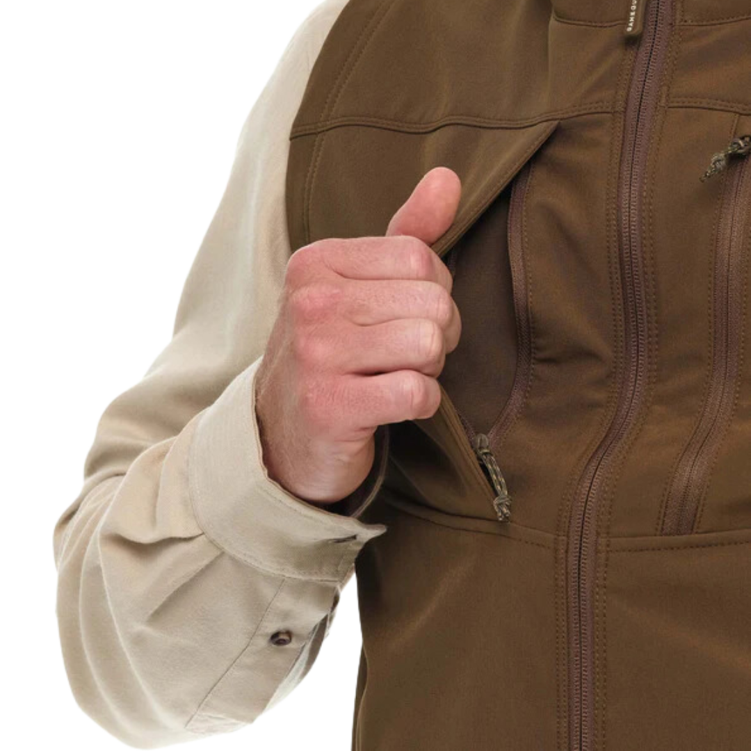 Gameguard Men's Whiskey Guía Grande Brown Vest