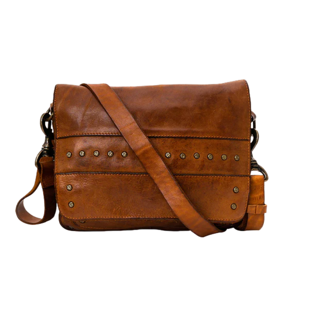 Spaghetti Western Women's Tan Leather Crossbody