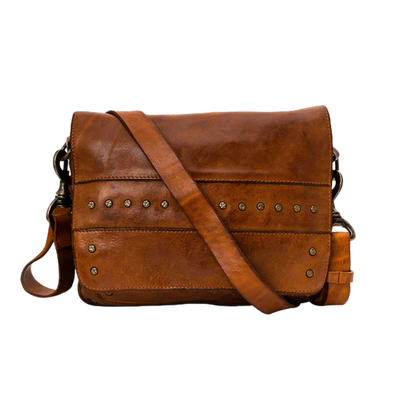 Spaghetti Western Women's Tan Leather Crossbody