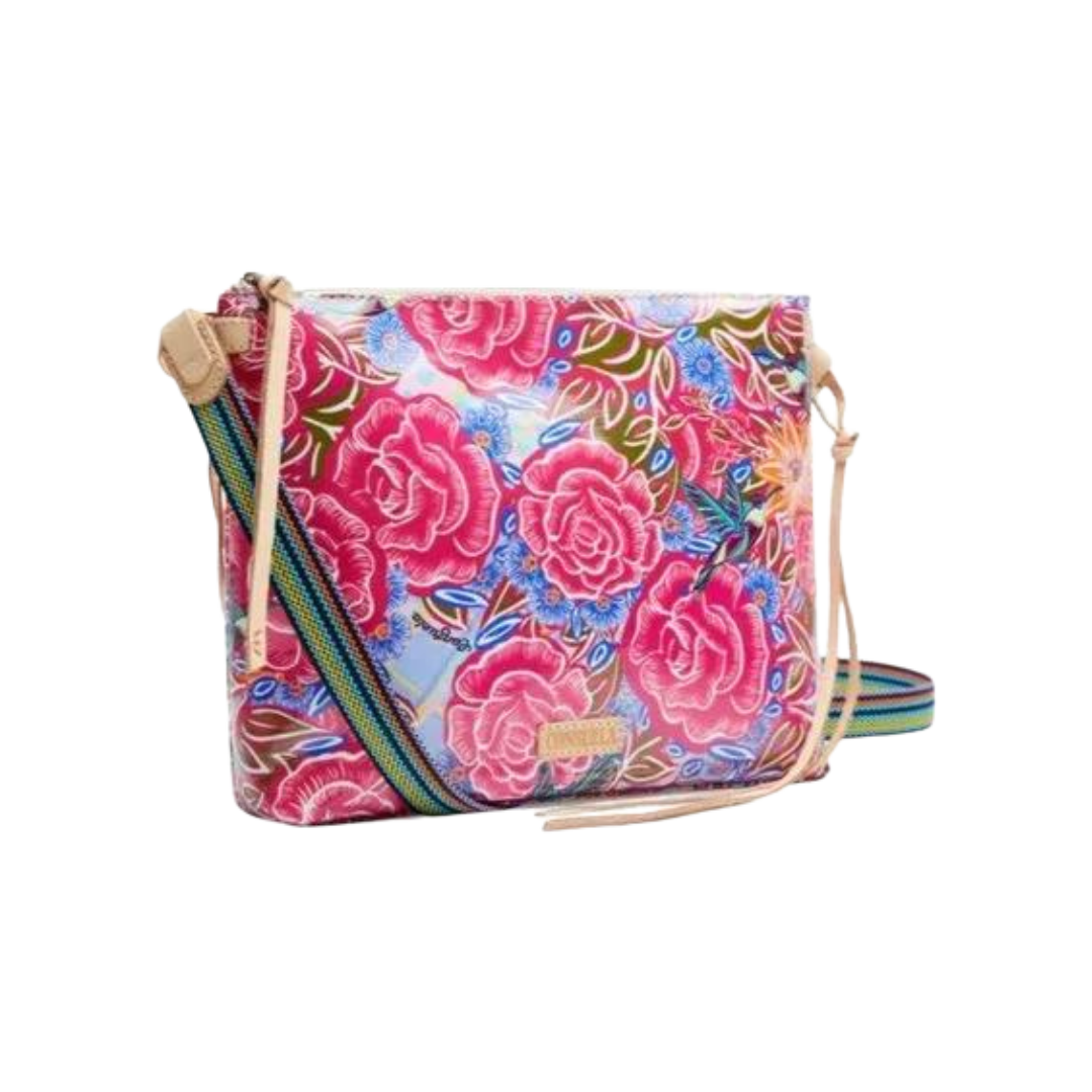 Consuela Women's Merlot Downtown Multicolor Crossbody Bag
