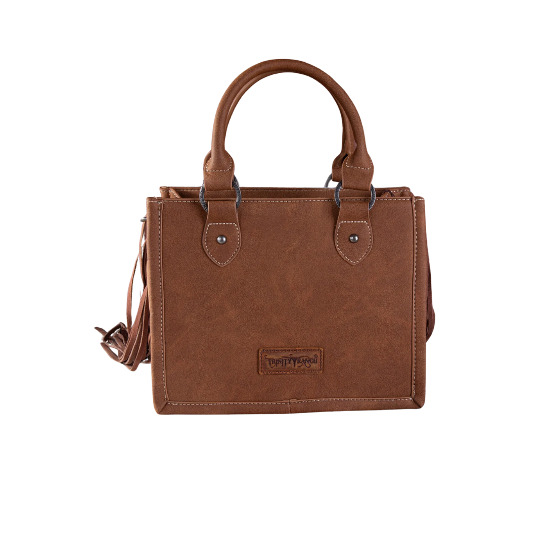 Montana West Women's Trinity Ranch Hair On Crossbody