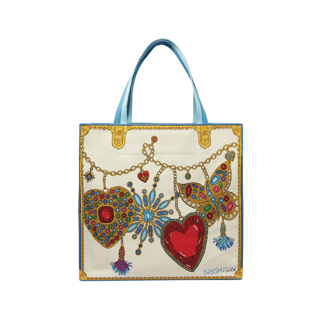 Brighton Women's Glittering Love Multicolor Tote