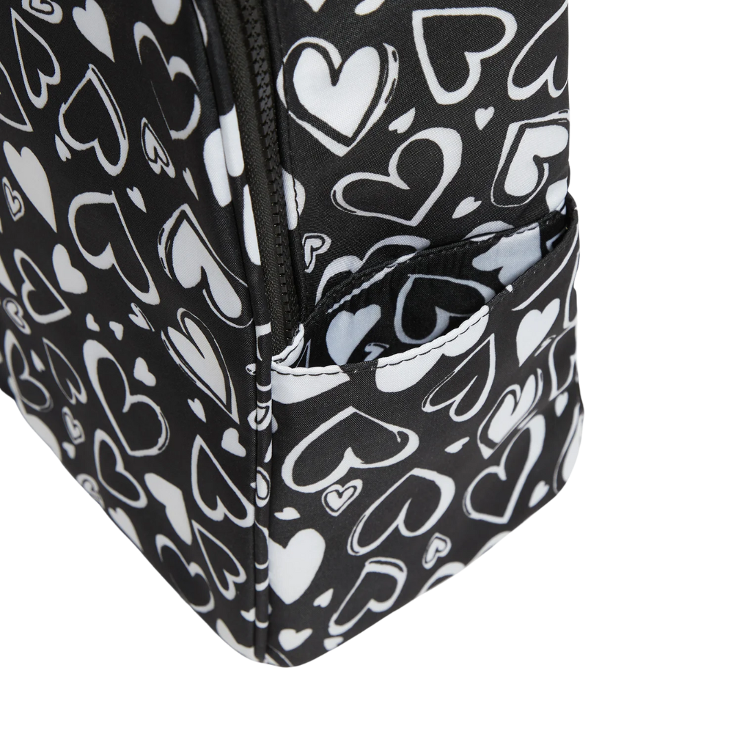 The Boot Jack: Brighton Women's Black White Backpack