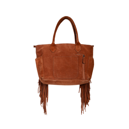 Scully Leathers Women's Brown Concho Tote