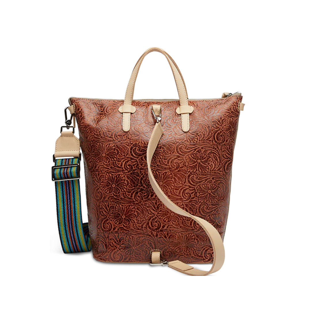Consuela Women's Sally Sling Brown Tote Bag