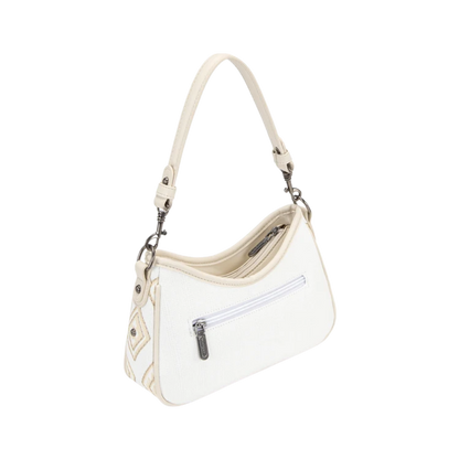 Wrangler Women's Aztec Studded Beige Shoulder Bag