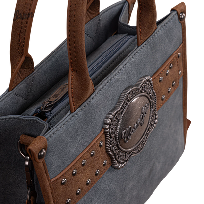 Wrangler Women's Cow Print Jean Tote
