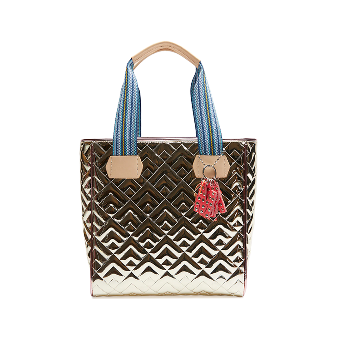 Cansuela Women's Evadney Classic Grey Tote
