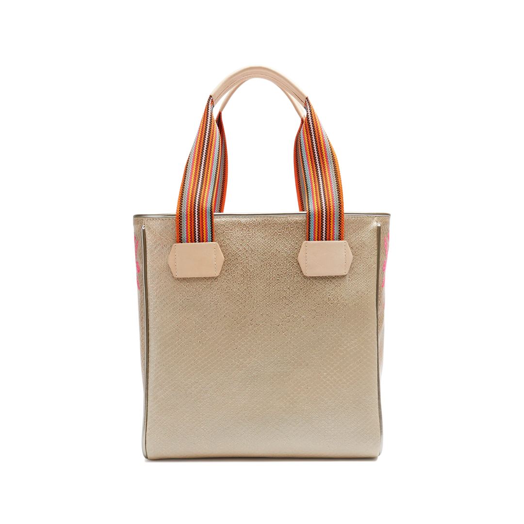Consuela Women's Brit Classic Light Brown Tote Bag