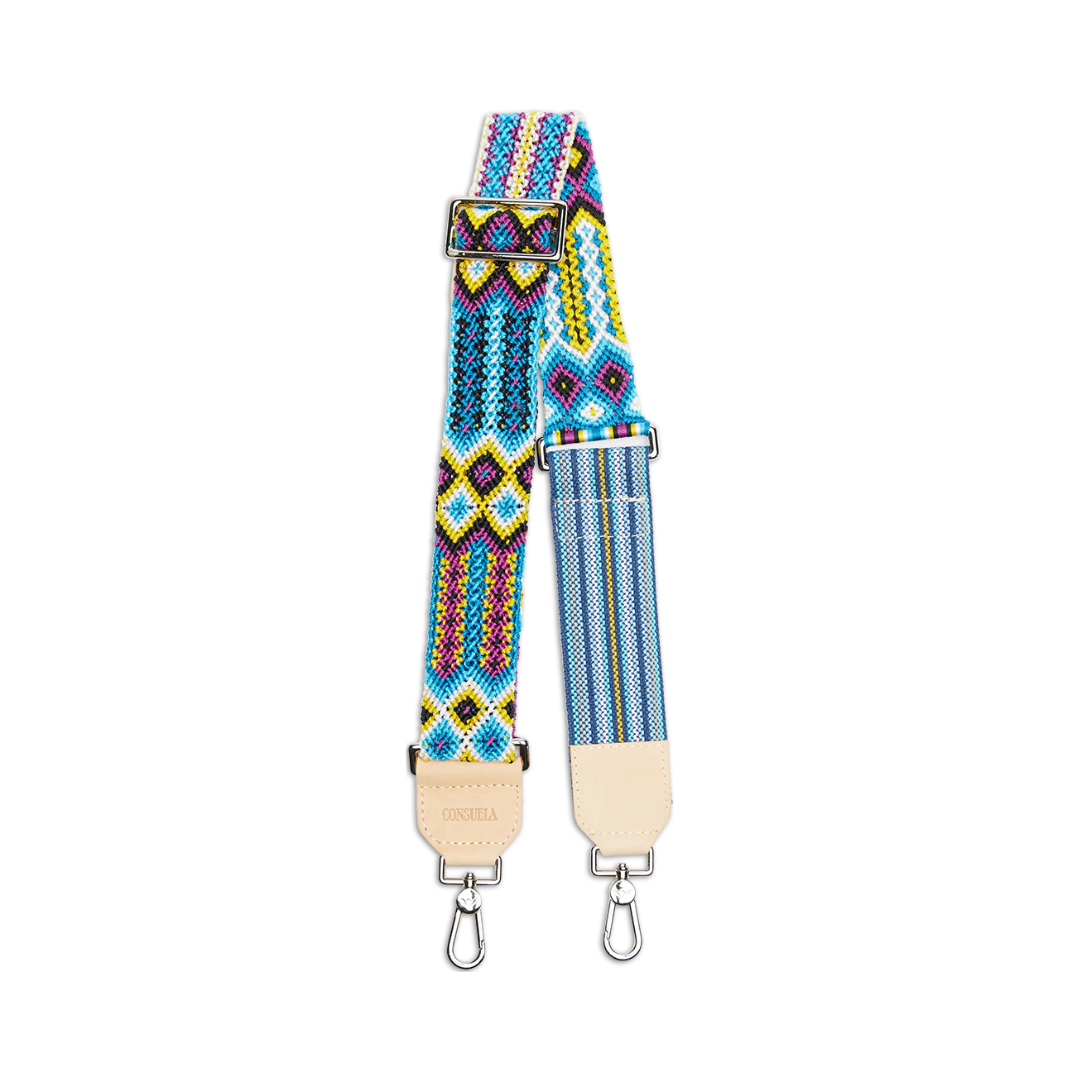 Consuela Blueberry Woven Crossbody Strap