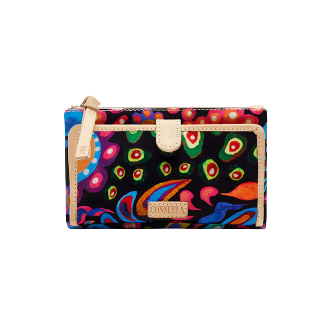 Consuela Women's Sophie Slim Multicolor Wallet