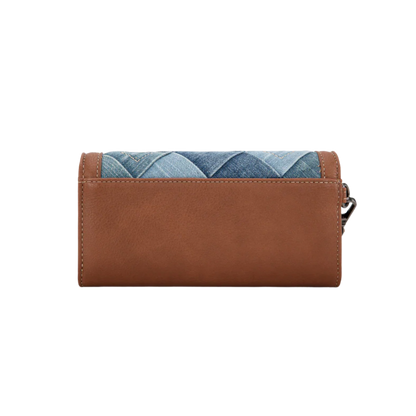 Wrangler Women's Woven Denim Jean Wallet