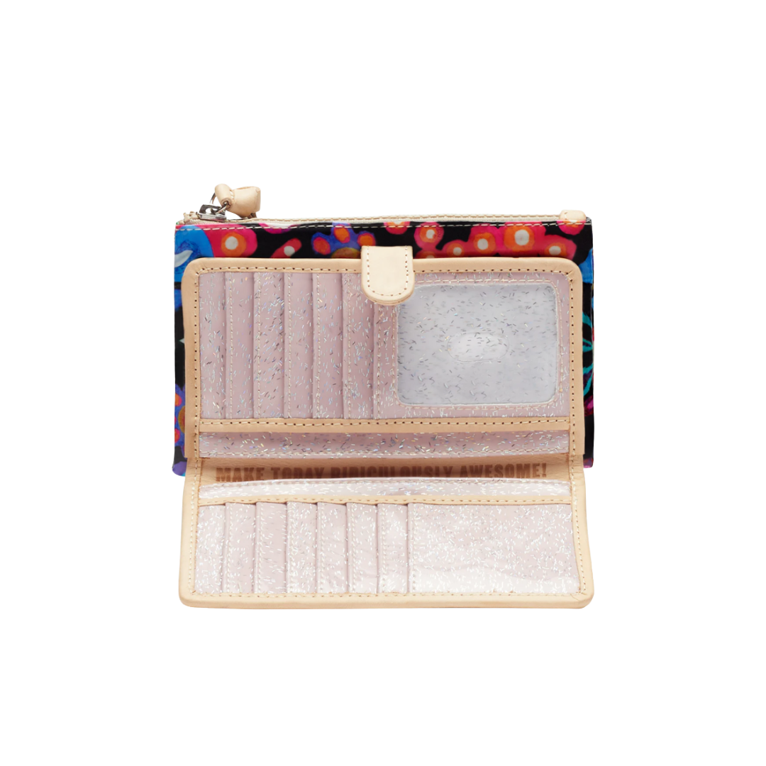 Consuela Women's Sophie Slim Multicolor Wallet