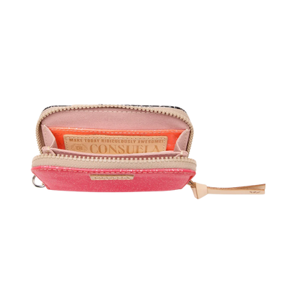 Consuela Women's Zippy Bae Pink Wallet